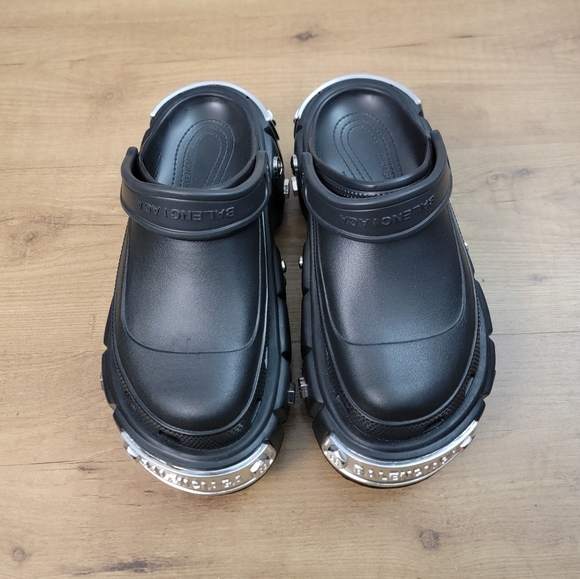 Balenciaga Hardcrocs Black Mule - Picture 5 of 14